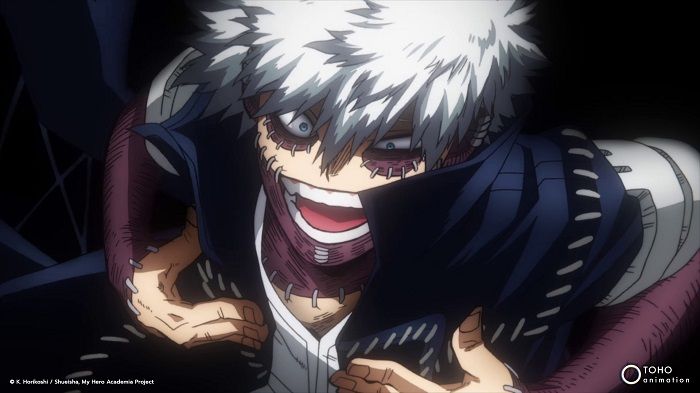 Dabi dalam anime Boku no Hero Academia season 6.