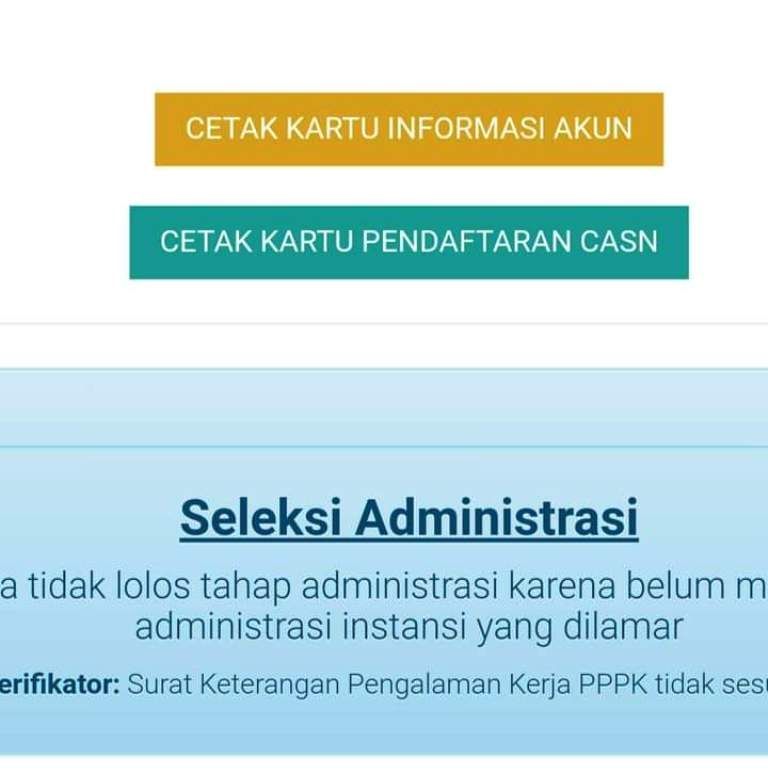 Pengumuman Hasil Sanggah Seleksi Administrasi PPPK Kemenag 2022, Ada ...