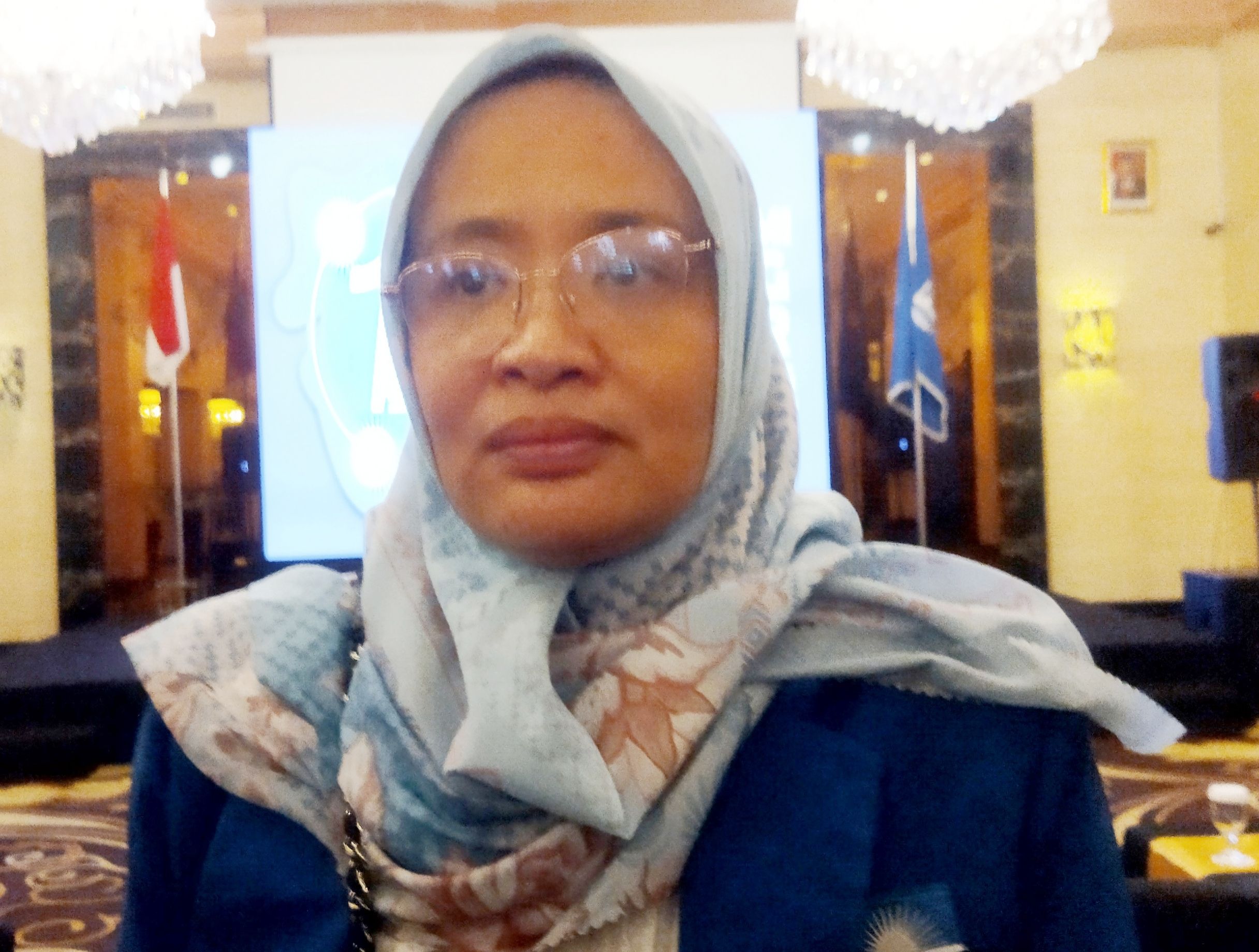 Ketua DPD PAN Kabupaten Bandung Hj. Thoriqoh Nasrullah Fitriyah. (SOPANDI/ Galura Pikiran Rakyat.com).
