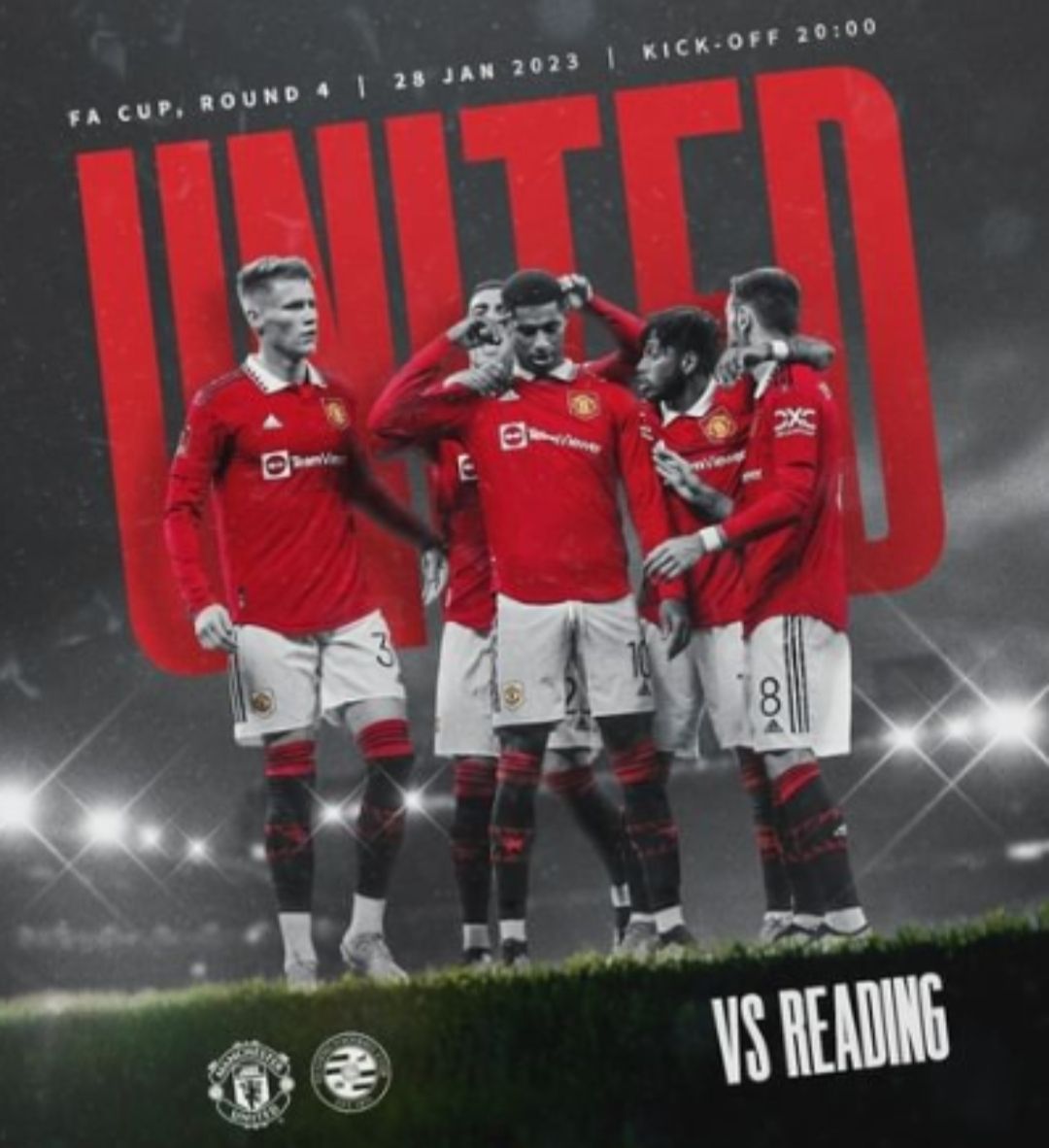 Prediksi Manchester United vs Reading di FA Cup: Head to Head, Line Up, Skor, Kick Off 03:00 WIB