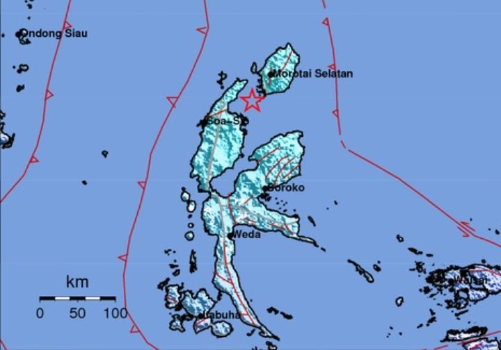 Info Gempa Hari Ini 29 Januari 2023 Guncang Daruba Morotai Maluku Utara, Tidak Berpotensi Tsunami