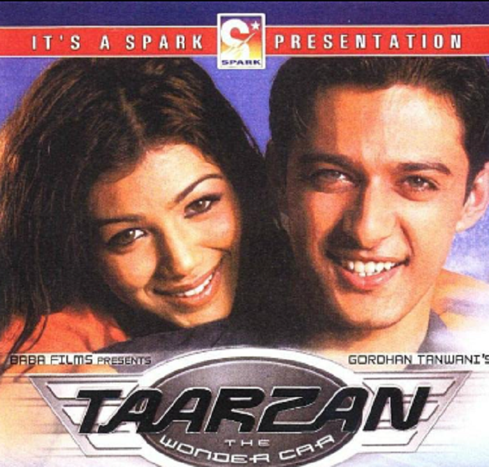 Poster Film Taarzan: The  Wonder Car yang tayang di Mega Bollywood ANTV hari ini. 