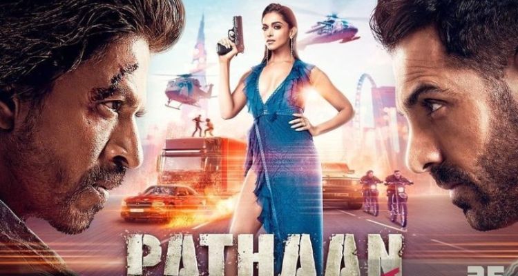 Film Pathaan, diperankan Shah Rukh Khan.