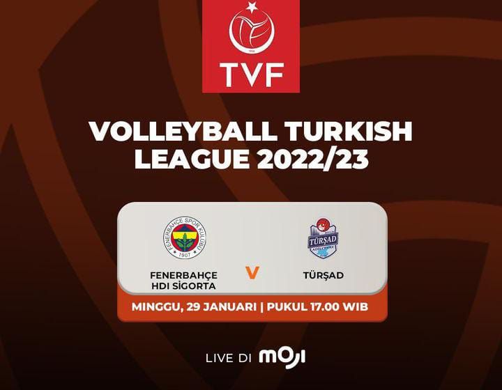 Jadwal Acara MOJI TV Hari Ini Minggu 29 Januari 2023, Live Volleyball Turkish League, World Chase Tag, Rivals