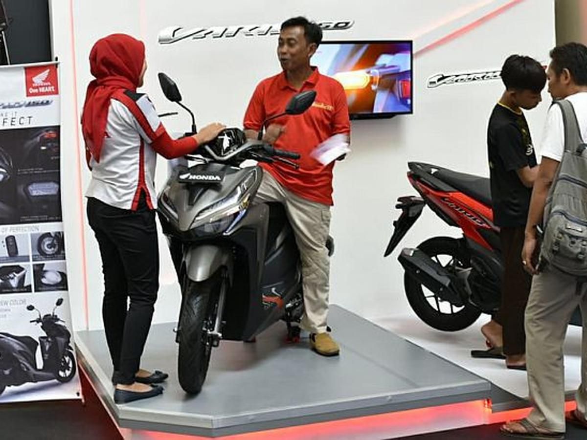 Ilustrasi Dealer Motor Honda