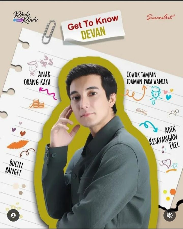 karakter pemeran sinetron rindu bukan rindu tayang di SCTV Senin 30 Januari 2023 di bintangi Cinta Brian, Junior Roberts dan masih banyak lagi.