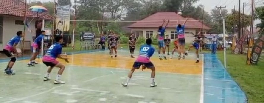GIBAS  berkolaborasi dengan Karang Taruna Cideres Kelurahan Cigadung Subang menggelar Volley Ball Open di Subang