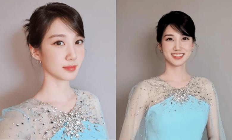 Park Eun Bin tampil menawan saat memakai baju seperti Elsa Frozen