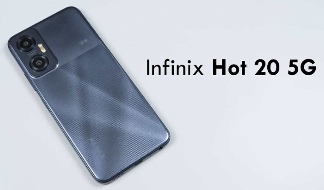 Infinix Hot 20 5G yang diklaim sebagai smartphone terkencang.