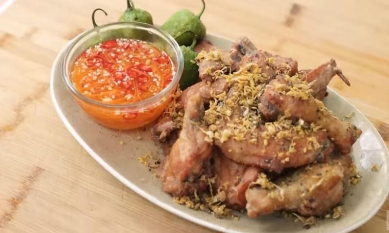 Resep Sayap Ayam Goreng Saus Vietnam (Garlic Pepper Wings) Gurih dan Nagih, Tanpa Ribet! Inilah Resepnya