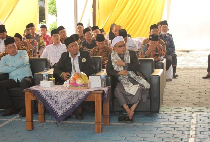Suasana tabligh akbar sekaligus peresmian masjid LDII di Kecamatan Kramatwatu Kabupaten Serang, Minggu 29 Januari 2023. 