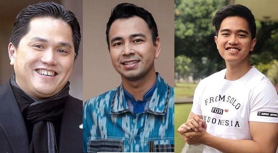 Hubungan binis menyatukan Raffi Ahmad, Erick Thohir dan Kaesang Pangarep dalam jalinan persahabatan
