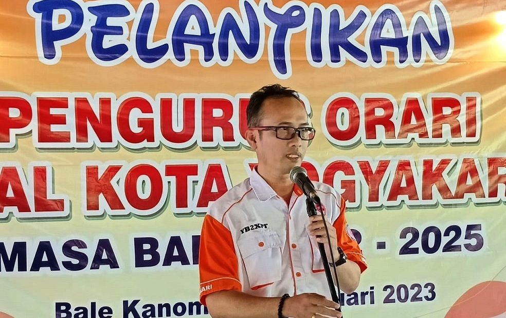 Ir. Rifqi Rizal, MT (YB2XPF) Ketua ORARI Lokal Kota Yogyakarta periode 2022-2025