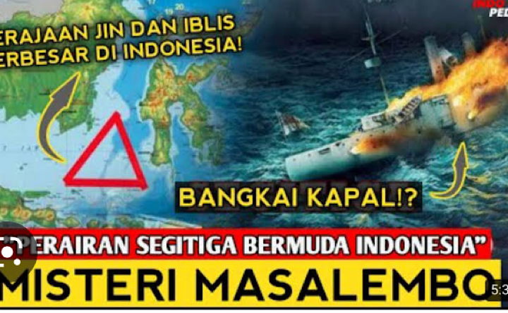 Perairan Masalembo yang menghubungkan Pulau Bawean, Kota Majene di Laut Jawa terkenal angker karena sering terjadi kecelakaan./pikiran-rakyat.com