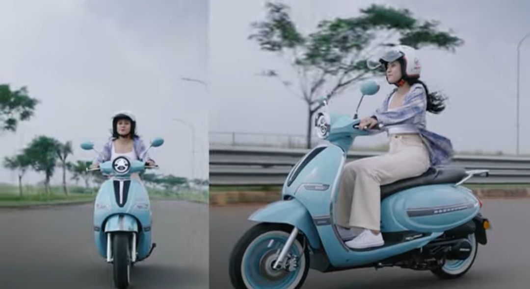 Keeway Shiny 150 pesaing Yamaha Grand Filano 