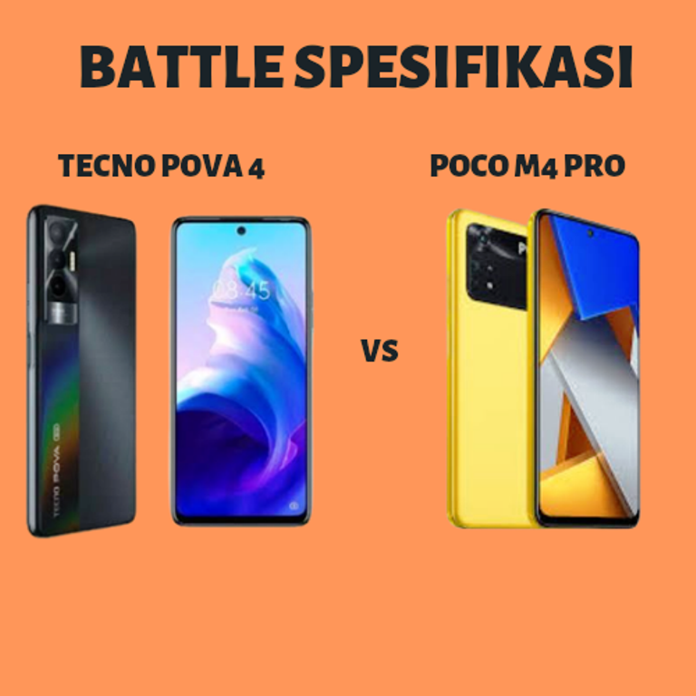 Hampir Sepadan! Battle Spesifikasi Handphone Tecno POVA 4 Pro VS POCO M4 Pro Indonesia! Manakah Yang Terbaik?