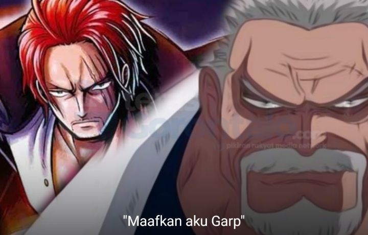 Bersekongkol dengan Kurohige pada One Piece 1075, Shanks Berniat Habisi Garp di Beehive