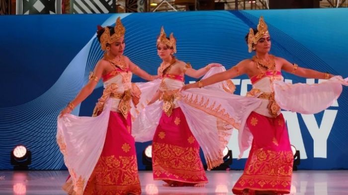 Tarian asal Indonesia ditampilkan dalam acara Australia Day OzFusion 2023
