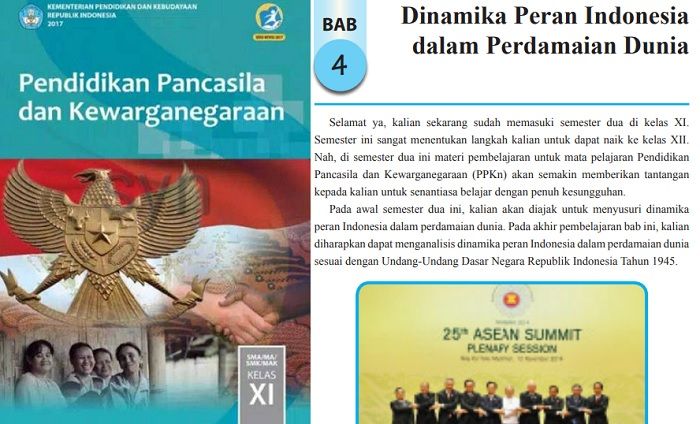 Soal dan kunci jawaban PPKn halaman 143 kelas 11 SMA ini merupakan materi dari Bab 4 yaitu Dinamika Peran Indonesia dalam Perdamaian Dunia.