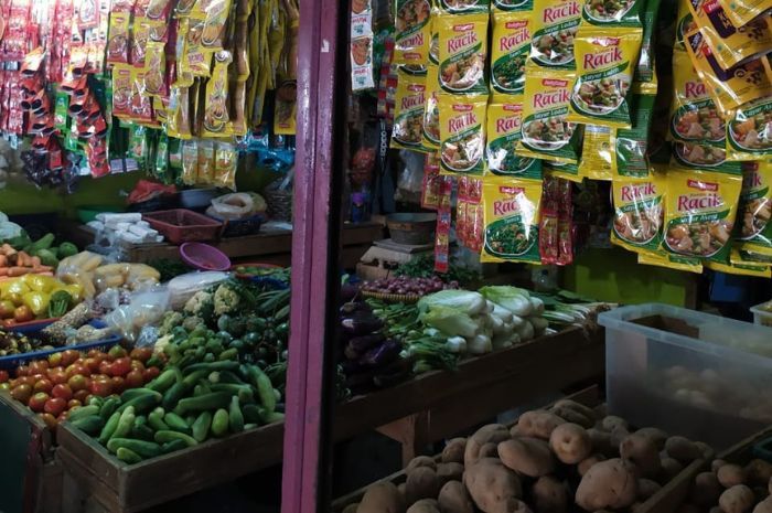Ilustrasi pasar. Daftar harga kebutuhan pokok di Pasar Pancasila Tasikmalaya pada 31 Januari 2023.