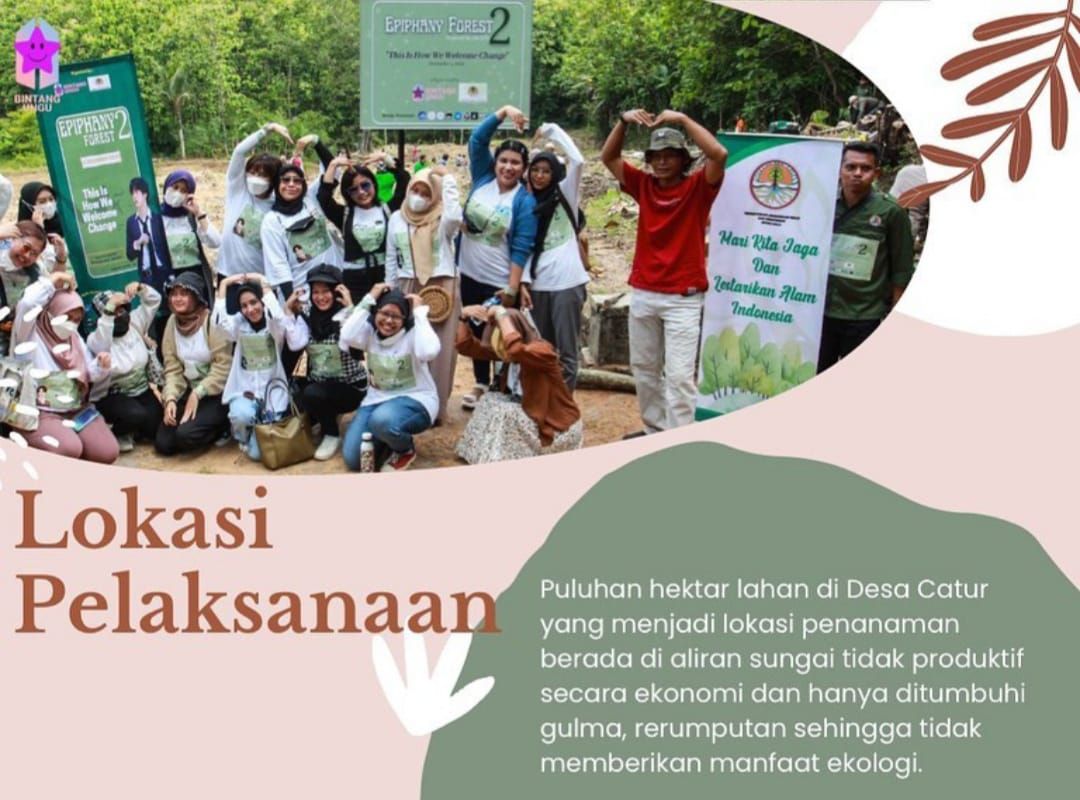 Bangga, Media Korea Mengapresiasi Epiphany Forest 2 Sebuah Aksi Peduli Lingkungan di Indonesia