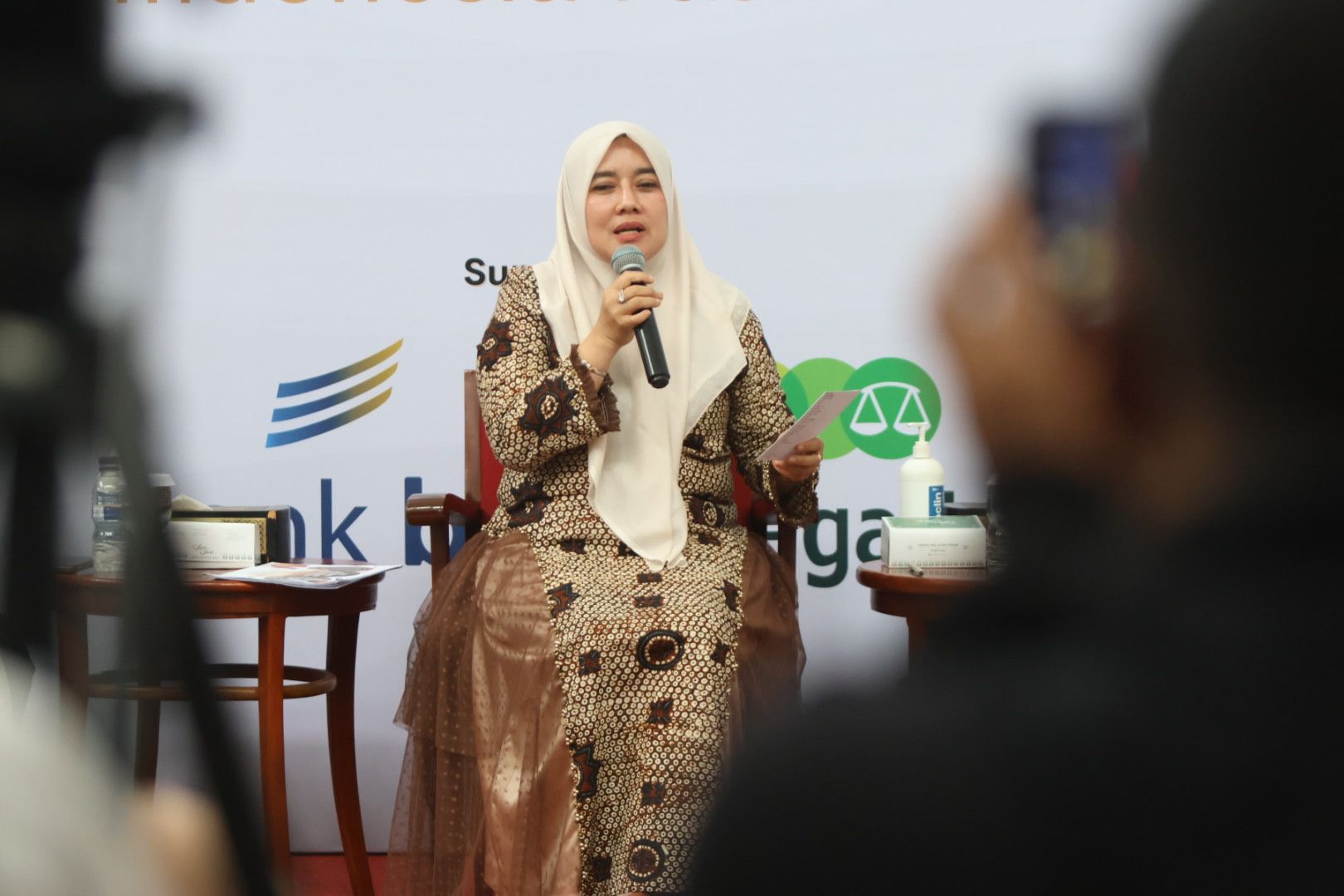 Pendiri Yayasan Indonesia Fashion and Arts Festival (IFAF) Lina Marlina Ruzhan