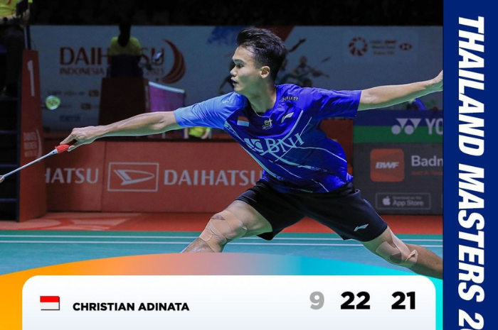 Head to Head Christian Adinata vs Lin Chun Yi Jelang 16 Besar Thailand Masters 2023, Siapa Paling Unggul?