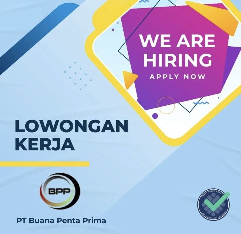 Lowongan Kerja Terbaru PT Buana Penta Prima Untuk 1 Posisi Yang ...