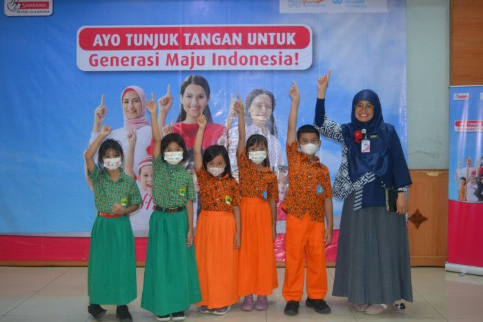 Dukung anak Generasi Maju, Salurkan Akses Nutrisi di di 8 Daerah di Indonesia untuk Wujudkan Generasi Emas 2045.