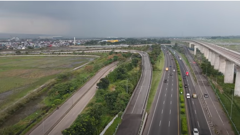 Lokasi rencana Junction Gedebage yang menghubungkan tol Getaci dengan BIUTR 