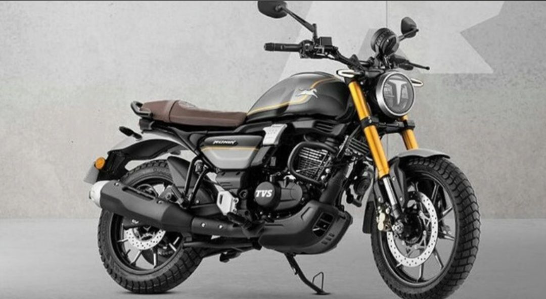 Motor klasik Scrambler TVS Ronin 225 pesaing cruiser 
