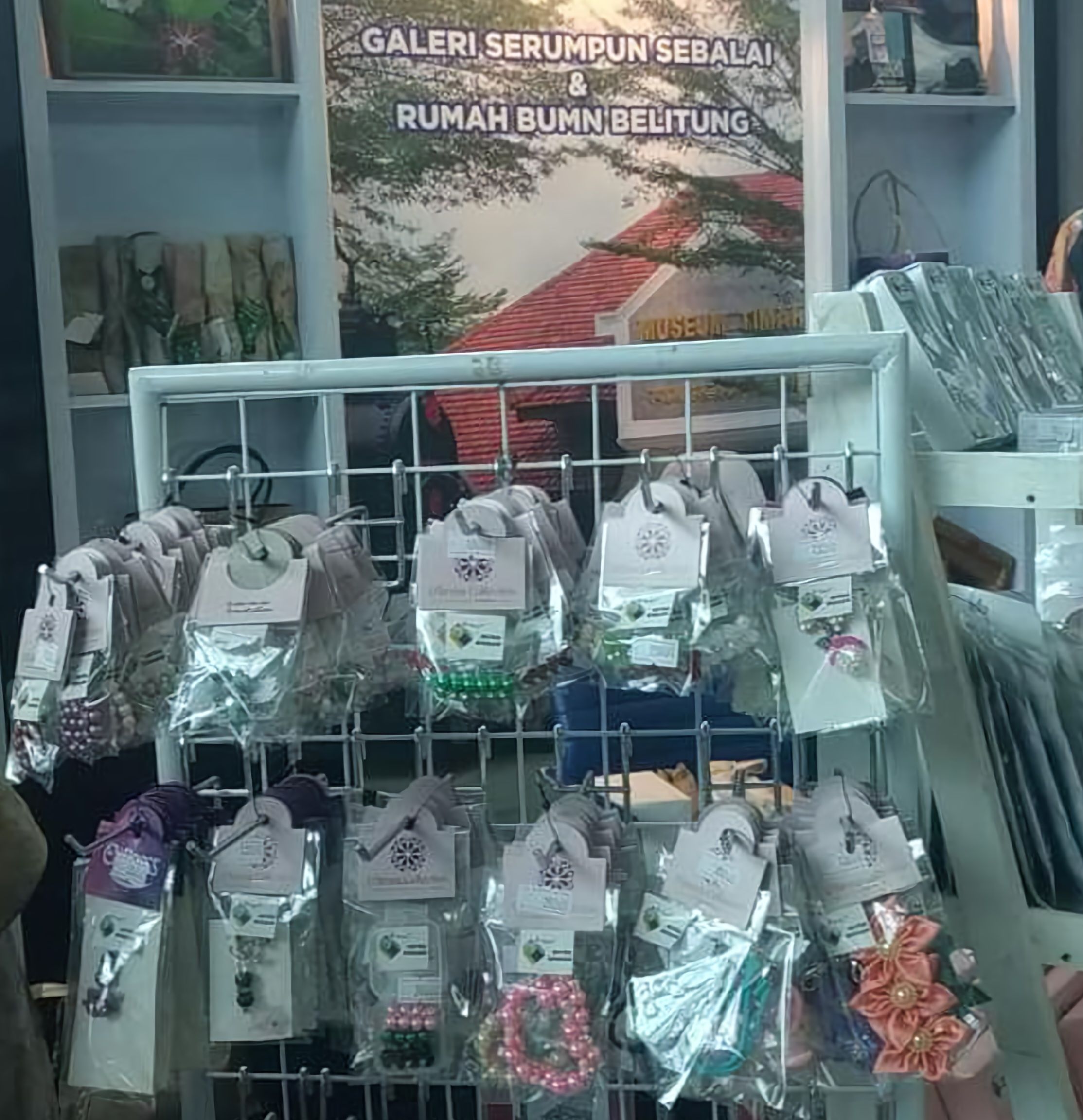 Bazar UMKM Khas Babel di Booth Bangga Buatan Indonesia Terminal 3 Bandara Soekarno Hatta