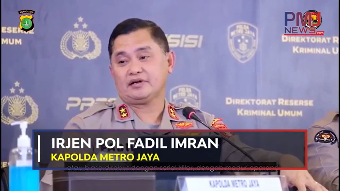  Irjen Pol Fadil Imran/Tangkapan layar YouTube PMJ NEWS