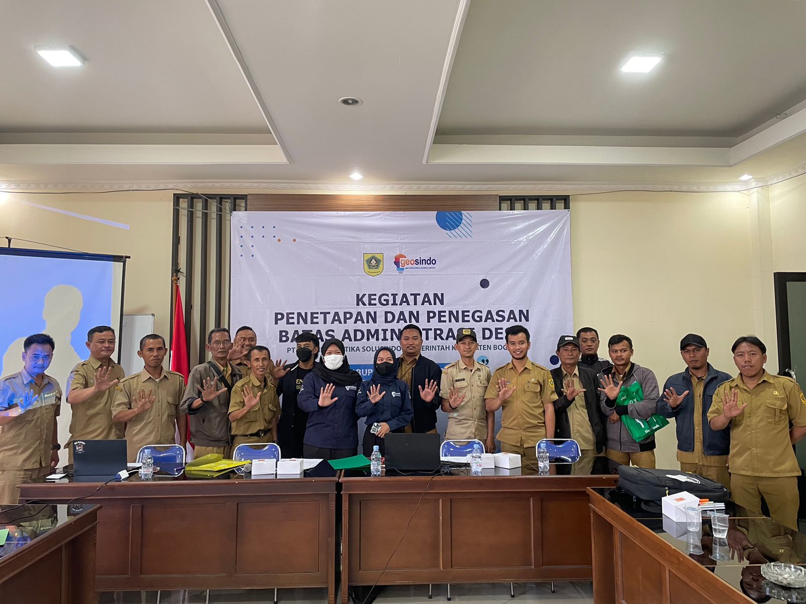 Kegiatan penetapan dan penegasan batas administrasi desa. 