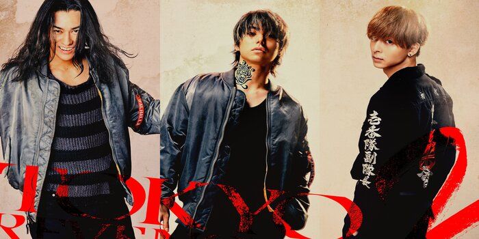 Potret Kento Nagayama, Keisuke Baji Live Action (sebelah kiri).