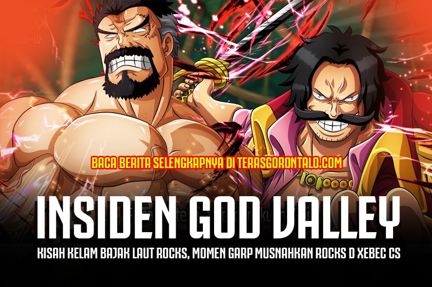 NGERI! Kisah Kelam Bajak Laut Rocks, Isiden God Valley One Piece, Garp Pimpin Operasi Pemusnahan Rocks D Xebec Cs