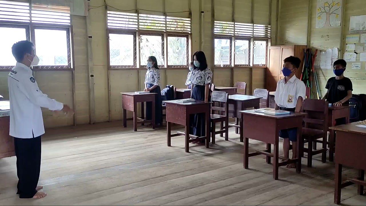 SMP terbaik di Kabupaten Kapuas Kalimantan Tengah nilai Kemendikdub./Tangkapan layar sekolah Youtube.com/Leo Pratomo