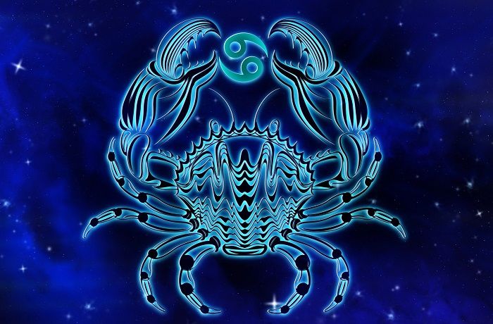 Zodiak Cancer dengan simbol kepiting./pixabay.com @Darkmoon_Art