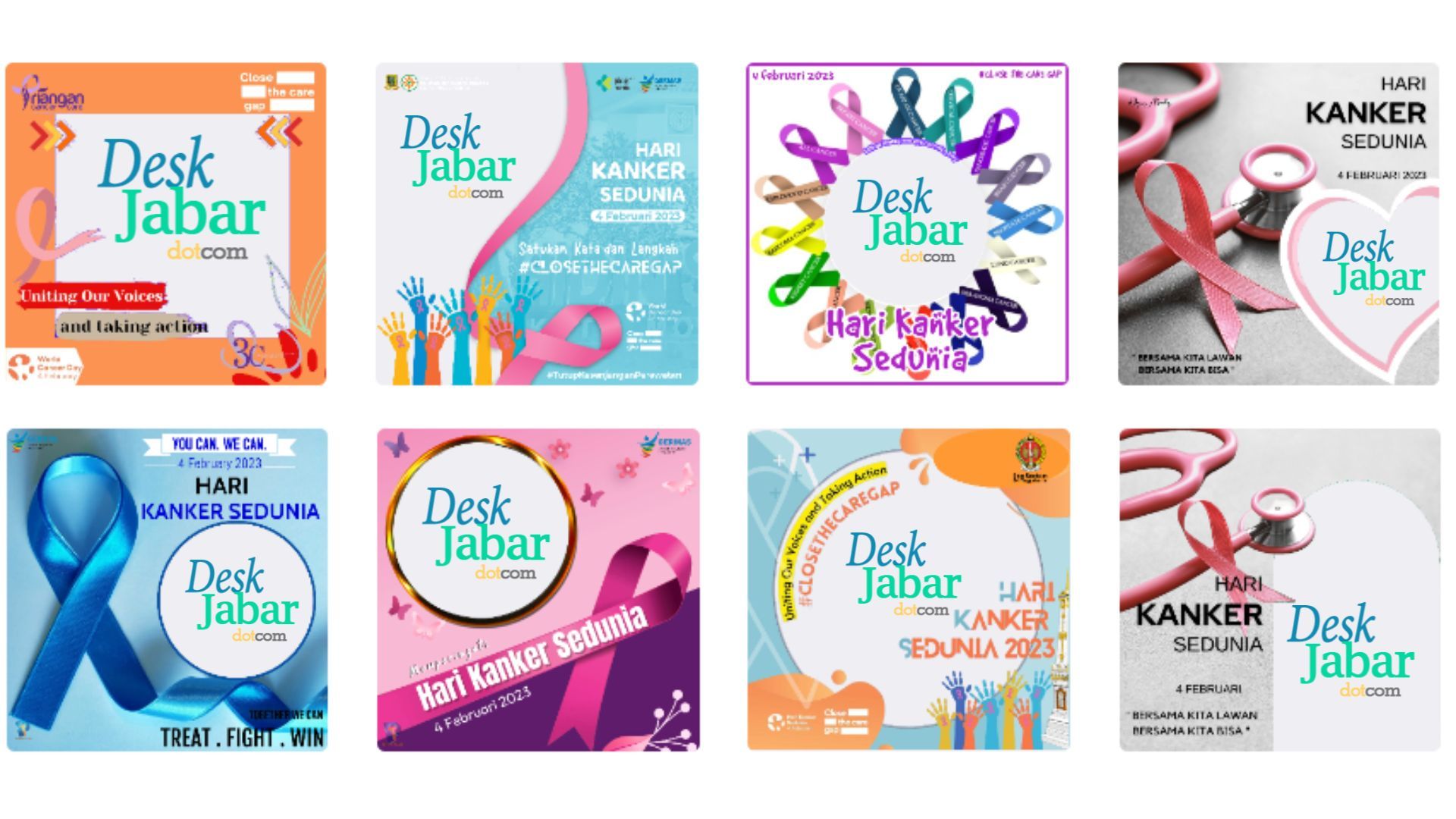 Link twibbon Hari Kanker Sedunia 2023