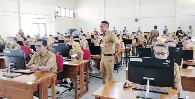 Ujikom pejabat eselon III dan IV  di lingkup Pemerintah Kabupaten Kuningan
