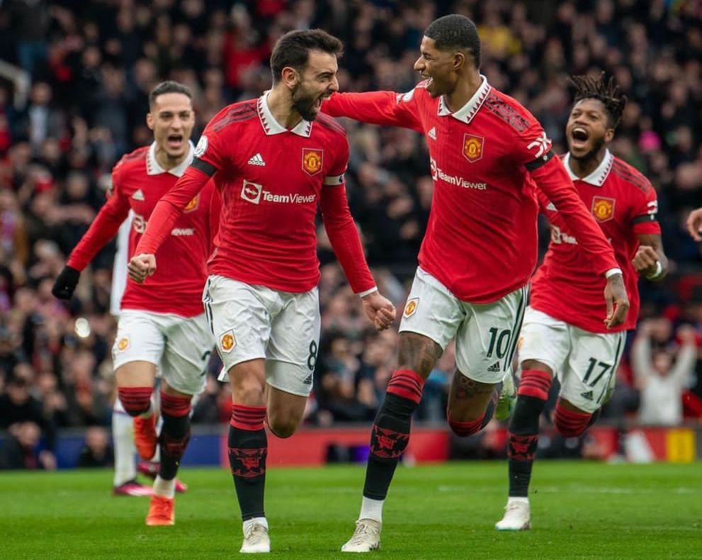 Hasil akhir, statistik pertandingan Manchester United vs Crystal Palace Liga Inggris pekan ke-22