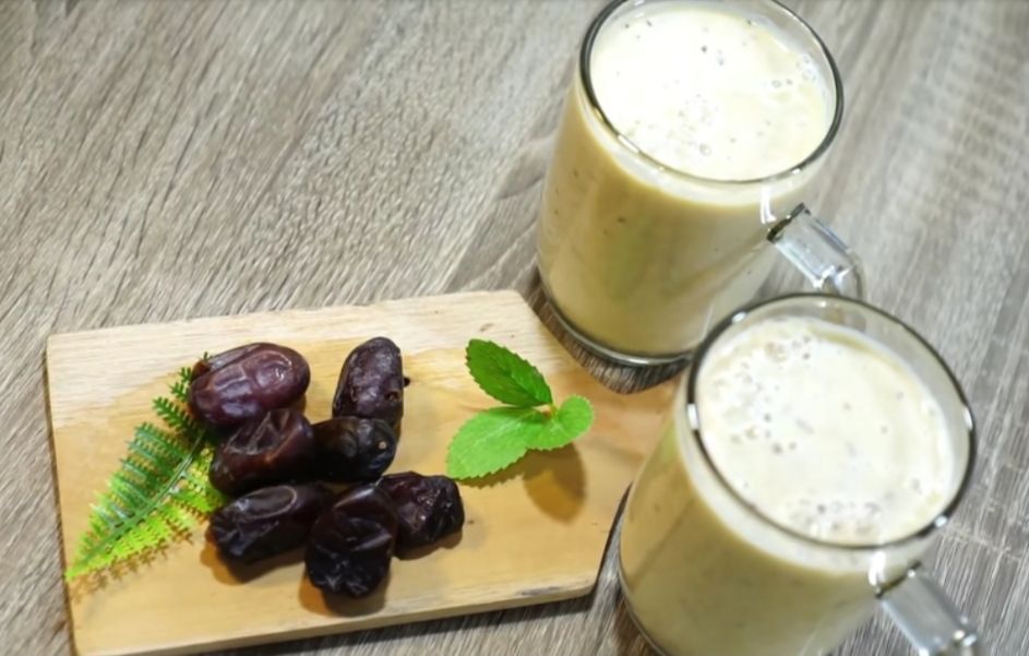 Resep es susu kurma madu
