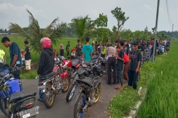 Polres Karanganyar Amankan 103 Sepeda Motor Balap Liar