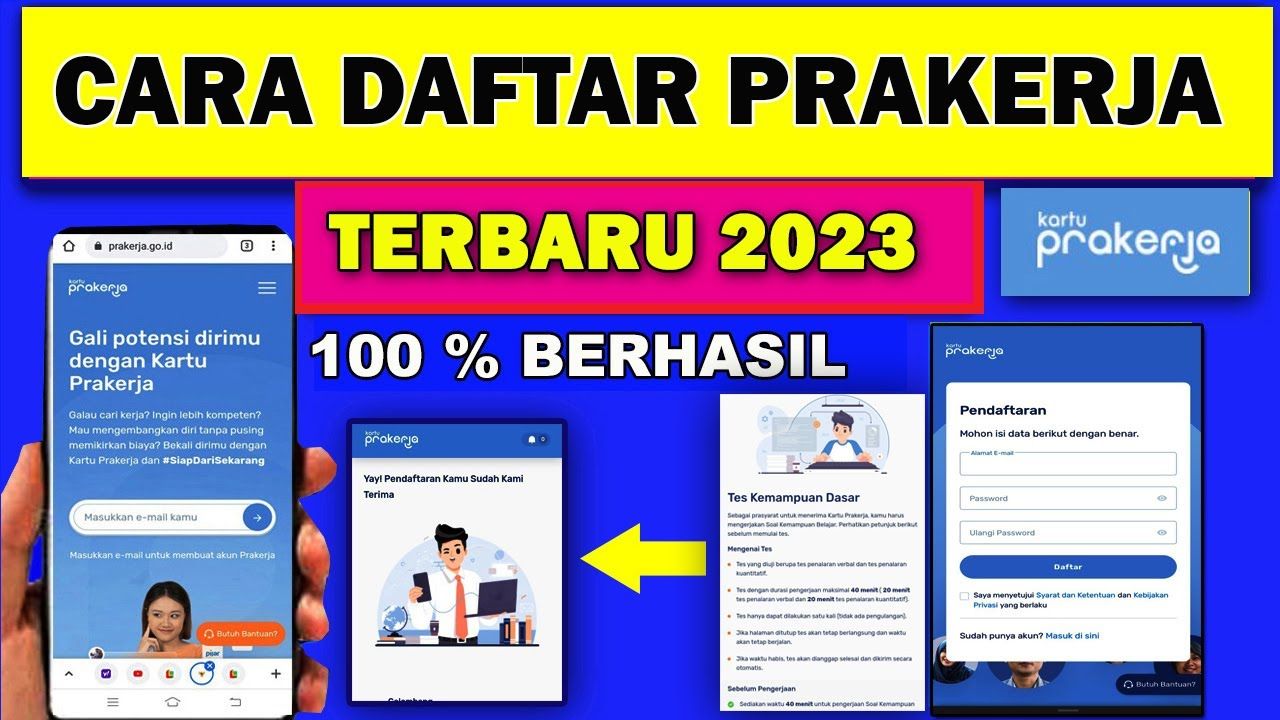 Alhamdulillah, Pemilik KTP Berciri ini bisa lolos Kartu Prakerja 2023 dan dapat dana Rp4,2 Juta. daftar di web  www.prakerja.go.id. /Tangkap layar Youtube.com/KAI Kreatif