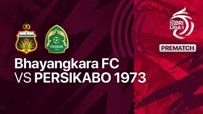 Prediksi skor Bhayangkara FC vs Persikabo di BRI Liga 1 lengkap dengan head to head dan prediksi susunan pemain