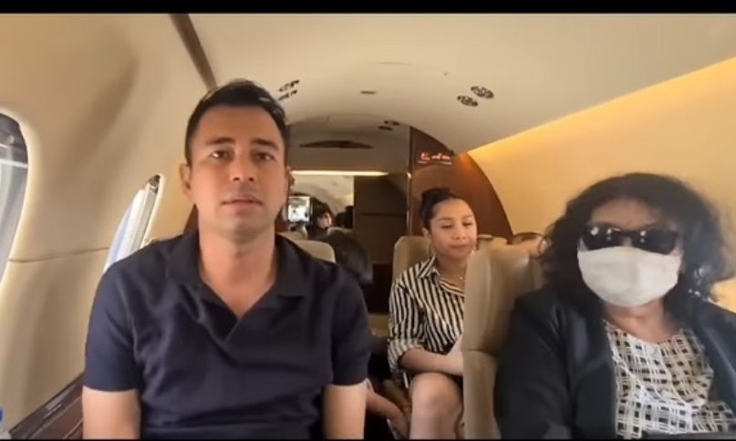 Raffi Ahmad dan keluarga naik pesawat jet pribadinya, minat menyewa, berikut ini tarifnya