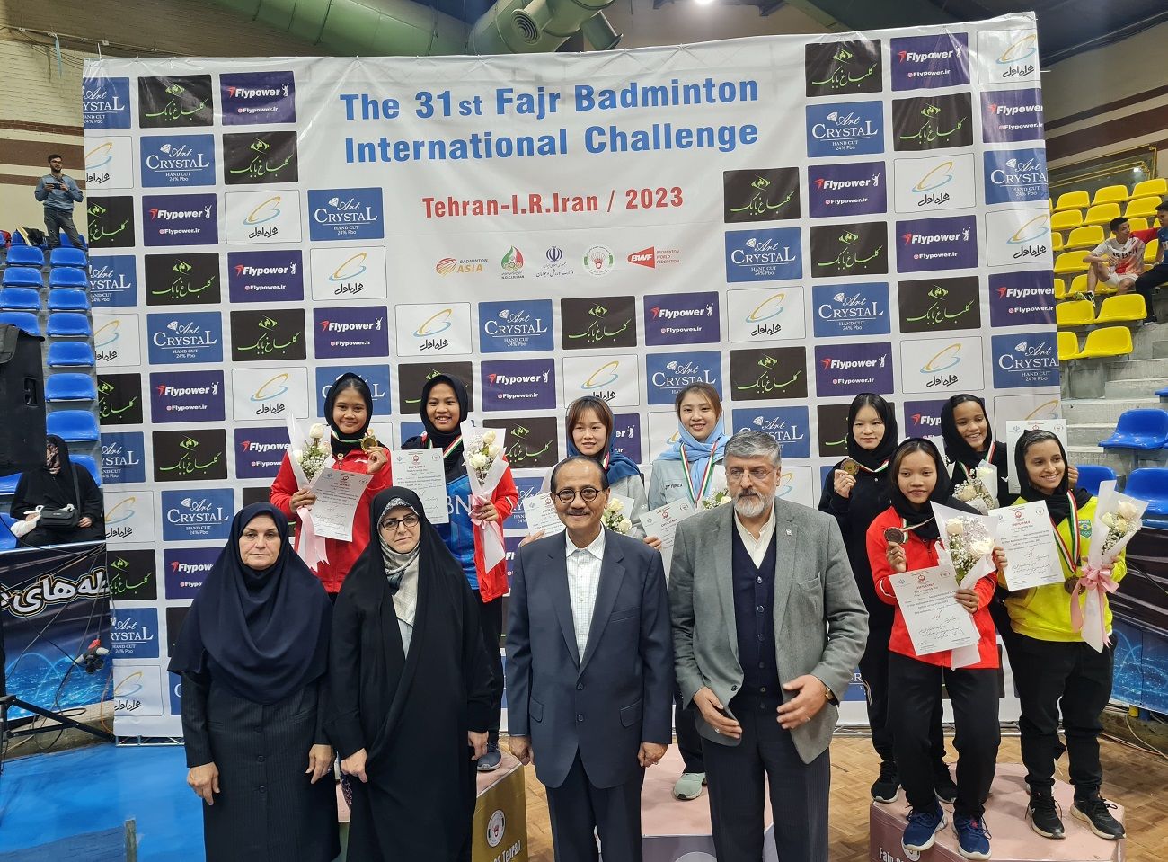 RI Raih Dua Gelar Juara Pada 31st Fajr Badminton International Challenge pada 5 Februari 2023.