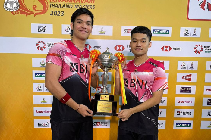 UPDATE Ranking BWF Ganda Putra Usai Thailand Masters 2023, Peringkat Leo-Daniel Naik?