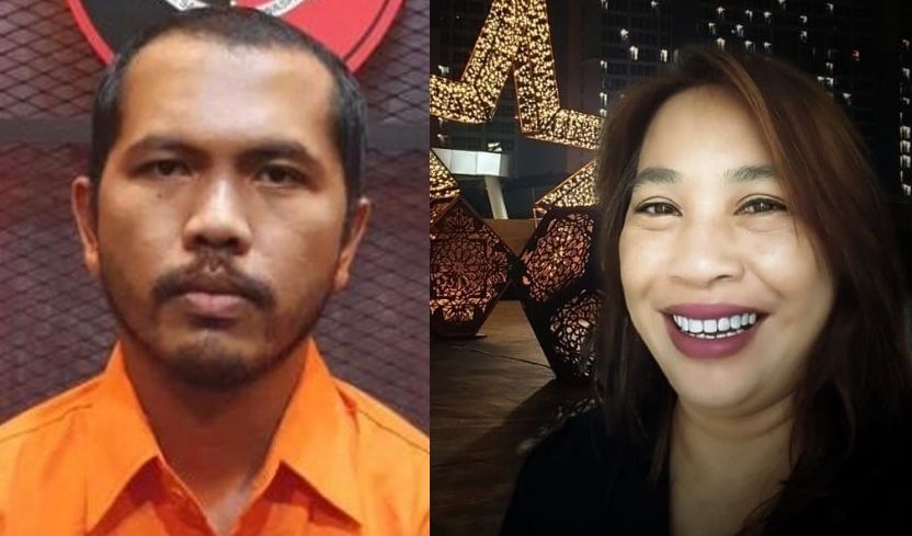 Inilah penampakan pelaku mutilasi, Ecky Listiantho (kiri). Korbannya adalah Angela H Wahyuningsih (kanan)