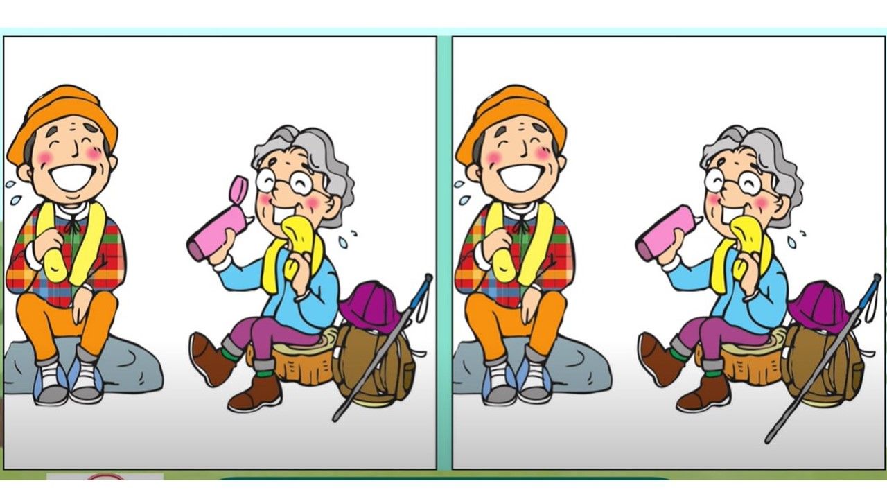 Tes IQ: Kamu Si Paling Teliti Jika Mudah Menemukan 3 Perbedaan dari Kedua Gambar Kakek dan Nenek di Bawah Ini!